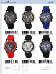 12 of Men's Watch - 51435 assorted colors