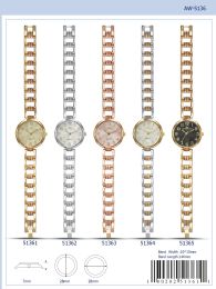 12 of Ladies Watch - 51361 assorted colors