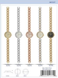 12 pieces Ladies Watch - 51374 assorted colors - Women's Watches