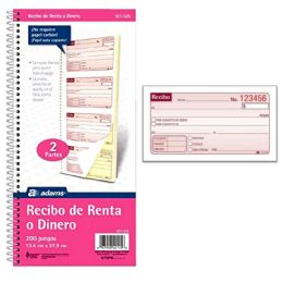 25 Pieces 50 Page Rent Receipt Books - Note Books & Writing Pads