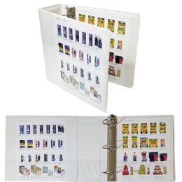 12 Pieces Heavy Duty View Binders With 3 Inch D Rings White - Binders