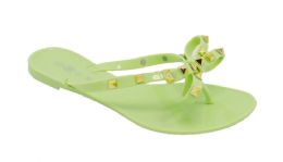12 Wholesale Sandals For Women In Green Size 5-10