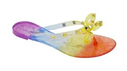 12 Wholesale Sandals For Women In Rainbow Size 5-10