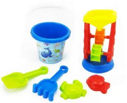 12 Pieces Beach Bucket Set - Summer Toys
