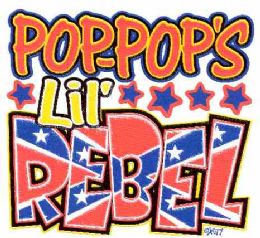 36 Bulk Baby Shirts PoP-Pop's Lil Rebel