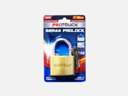48 Pieces 50mm Brass Pad Lock - Padlocks and Combination Locks