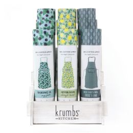 9 Pieces Kumb's Kitchen Farmhouse Collection Printed Aprons - Kitchen Aprons