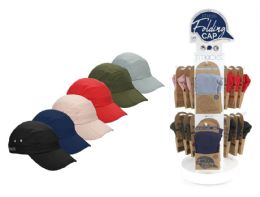 24 Pieces Fitkicks Folding Baseball Caps - Baseball Caps & Snap Backs