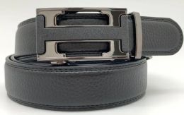 24 Pieces Belts For Mens Color Black - Belts