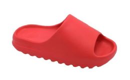 12 Pairs Women Eva Slippers In Red Size 6-10 - Women's Slippers