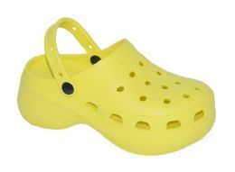 12 Wholesale Women Eva Foot Wear In Yellow Size 5-10