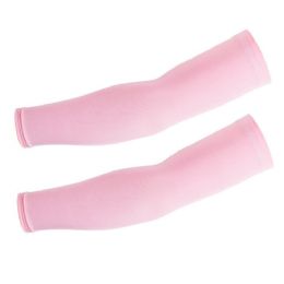 48 Pieces The Sun Protection Sleeve Color Pink - Outdoor Recreation