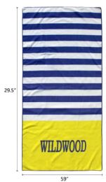 12 Wholesale Wildwood Beach Towel