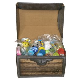 4 Pieces Novelty Treasure Box - Light Up Toys