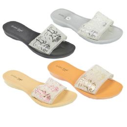 48 Wholesale Slippers For Women In Assorted Color And Size