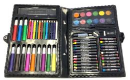 8 Pieces Art Set With Multiple Colors - Paint, Brushes & Finger Paint