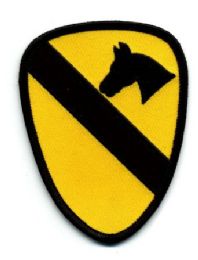 24 Wholesale Military Embroidered Iron On Patch Cavalry
