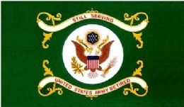 6 Bulk Polyester Flag United States Army Retired Still Serving