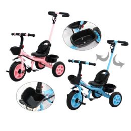 4 Pieces Kids Tricycle With Light &music - Biking