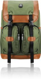 6 Wholesale Backpack Nylon For Women Men School College Travel Color Olive