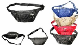 60 Wholesale 4 Pocket Fanny - Pack For Women Men Fashionable Adjustable Strap Waist Pack Bag Outdoor Sport Running Hiking Traveling Assorted Color