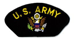24 Bulk Military Army Embroidered IroN-On Patch U.s. Army