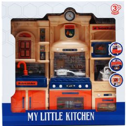 6 Pieces 3pc B/o 12.5" B/o Sink, Stove, And Microwave - Girls Toys