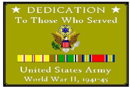 12 Bulk Military Army 3 X 5 Polyester Flag Dedication To Those Who Served - Us Army - World War Ii With Grommets