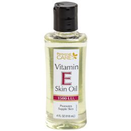 24 Wholesale Vitamin E Skin Oil 4oz 1500 I.u. Personal Care
