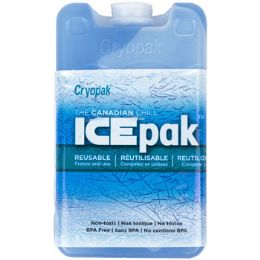 24 Bulk Ice Pak Hard Shell Reusable