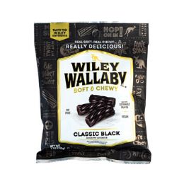 16 pieces Candy Licorice Black Wiley - Food & Beverage