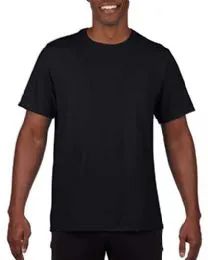 96 Pieces Mens Cotton Crew Neck Short Sleeve T-Shirts Black, Small - Mens T-Shirts