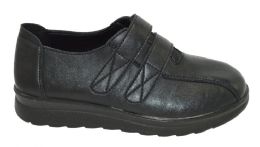 24 Wholesale Comfort Work Shoes Hotel Restaurant Walking Slip Resistant, Color Black Size 5-10