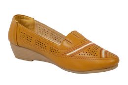 18 Wholesale Comfortable Women's Shoes, With Platform For Work, Walking Non - Slip Tan Color Size 5-11