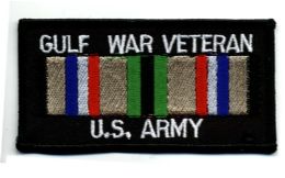 36 Wholesale Military Gulf War Embroidered Iron On Patch