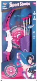 12 of Puple Light Up Bow And Arrow Set