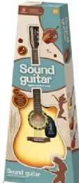 6 Pieces 32 Inch Wood Guitar - Musical