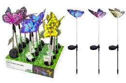 24 of Solar Butterfly Stake Light