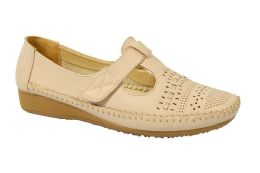 18 Pairs Women Slip On Loafers Casual Flat Walking Shoes Color Beige Size 5-11 - Women's Flats