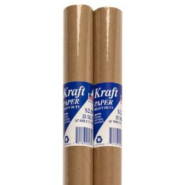56 Bulk Kraft Paper Heavy Duty $2.99 30" Wide X 10 Long 25 Sq Ft Made In Usa