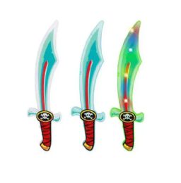 30 Wholesale 21 Inch Lite Up Pirates Sword With Sound