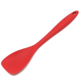 24 Wholesale Silicone Spoon Spatula - Red