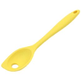 24 Wholesale Silicone Mixing Spoon - Yellow