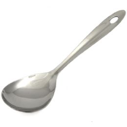 144 Wholesale Basting Spoon Ss Serving Pc.