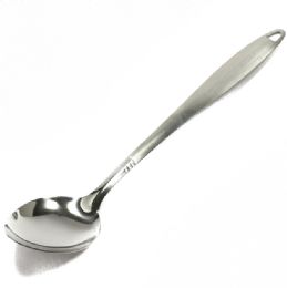 144 Wholesale Stainless Steel Solid Spoon
