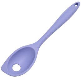 24 Wholesale Silicone Mixing Spoon - Pastel