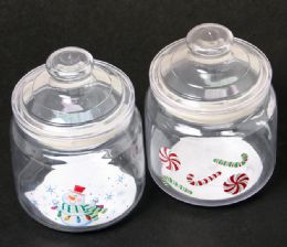 24 Wholesale Storage Canister - Christmas