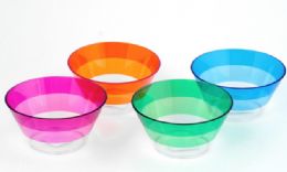 72 pieces Salad Bowl, 4 Assorted Colors - Kitchen Cutlery