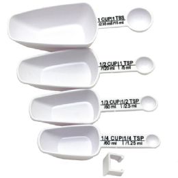 144 pieces Meas Scoop/spoon Combin. 4pc - Measuring Cups and Spoons
