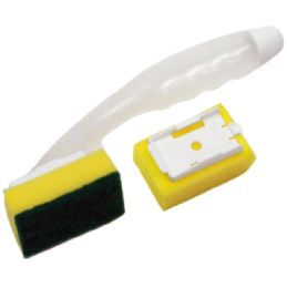 144 Wholesale Soap Disp Scrubber With Refill